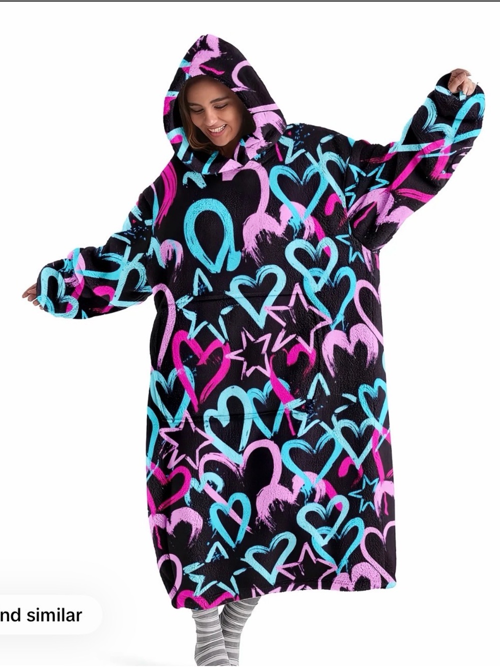 Hoodie blanket